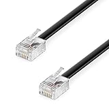 deleyCON 3,0m Telefonkabel RJ11 Modularkabel 6P4C Westernkabel RJ11 auf...