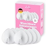 Livella | Waschbare Stilleinlagen (8 Stück) mit saugstarkem Kern aus...