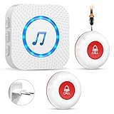 ChunHee Notrufknopf für Senioren/ Senioren Notruf/Hausnotruf Intern 150M...