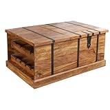 Invicta Interior riess-Ambiente Massiver Couchtisch Hausbar Bodega 100cm...