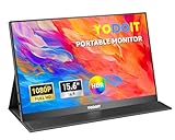 Yodoit Portable Monitor 15,6 Zoll 1920 x 1080 FHD Tragbarer Monitor...