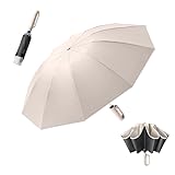 Umgekehrter Reverse Golf Regenschirm 10 Rippen groß–Automatisches...