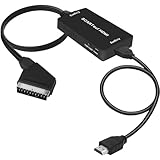 uhddadi Konverter, Scart auf HDMI Adapter Video Audio Wandler HD 1080P mit...