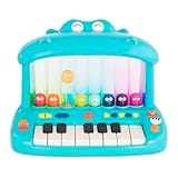 Land of B. Hippo Spielzeug Keyboard mit Lichtern und Liedern, Piano,...