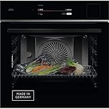 AEG Wifi Einbau-Dampfbackofen, Multidampfgarer, Serie 9 Touch-Swipe-Display...