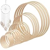 20 Stück Bambus Floral Hoop, Ringe zum Basteln 5 Größen 8/10/15/20/26cm...