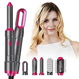 Hairstyler Set, 5 in 1 Air styler, Negativ Lonen Haarstyler mit Lockenstab...