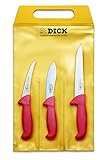 F. DICK Messer Set ErgoGrip 3-teilig „Jagd Indoor“ (Ausbeinmesser,...