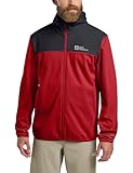 Jack Wolfskin Herren Feldberg Hoody M Softshelljacke, Adrenaline Red, XL EU