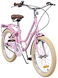 Actionbikes Kinderfahrrad Retrostar 20 Zoll - Kinder Fahrrad für Mädchen...