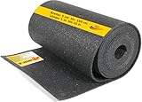 Bautenschutzmatte aus Gummigranulat 3 mm 200 mm x 10 m | Länge 1-10 m...