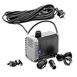 SunSun CHJ-1500-10 ECO Teichpumpe 1500l/h / 25 W, energiesparende...