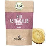 HOFKRAUT Astragaluswurzel Pulver Bio 100g | Tragant-Wurzelpulver | Reines...