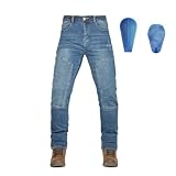 RCLONGEU Motorradhose für Herren, Motorradjeans aus atmungsaktivem von...