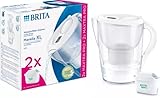 Brita Marella XL Wasserfilter-Starterpaket, inkl. 2 MX-Filter, Weiß