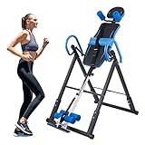ZELUS Inversionsbank Klappbar Inversionstisch 150 kg Schwerkrafttrainer mit...