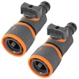 Kupplung mit Regulierventil, Generisch Regulierventil Kupplung, 2er-Pack...