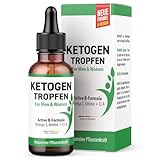 Ketogen Tropfen | dein zuverlässiger Partner | für Männer & Frauen | 10...