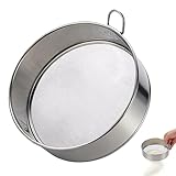 AONAYO Mehlsieb Edelstahl,Pollensieb,Mehlsiebe,304 Edelstahl Feinmaschiges...