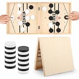 Cartlant Sling Puck Spiel, Katapult Shuffleboard Slingshot Winner...