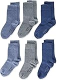 Camano Jungen 9300 Socken, Blau (Jeans Mix 0024), 31-34 (6er Pack)