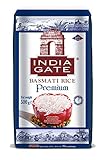 INDIA GATE Premium Basmati Reis – Feiner, aromatischer Langkornreis aus...