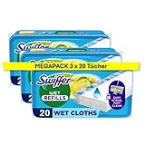 Swiffer Bodenwischer Wet Bodentücher Mit Citrusfrische 3 * 20 Pack, Für...