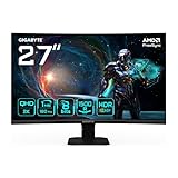 Gigabyte GS27QCA 27' QHD Gebogener Gaming-Monitor – 2560 x 1440, 180Hz,...