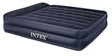 Intex 12-66702 Luftbett Pillow Rest Queen, 230 V, blau