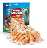 HAPPET HUNDE-Leckerbissen - Kalkwürfel mit Hähnchen 7 cm, 500 g -...