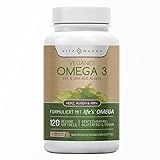 Veganes Omega 3 – EPA & DHA aus Algenöl – Premium Marke –...