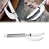 3 in 1 Fish Knife, Fischs Chuppenschaber,2024 Neues Multi Fish Scale...