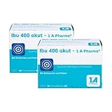 Ibu 400 akut – 1 A Pharma® Doppelpackung | 2x50 Stk | Bei Schmerzen und...