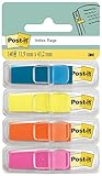 Post-it Index Haftstreifen, Mini, 4 Spender, 11.9 mm x 43.2 mm, 35...
