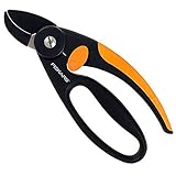 Fiskars Amboss-Gartenschere für trockene Zweige und Äste,...