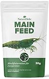 NatureHolic - Garnelenfutter Mainfeed I Futter für Garnelen im Aquarium I...