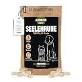 alphazoo Seelenruhe I Natürliches Beruhigungsmittel für Hunde I 50 x...