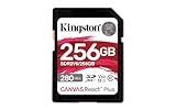 Kingston Canvas React Plus V60 SD 256GB SDXC UHS-II 280R/150W U3 V60 for...