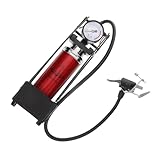 ifundom Hochdruck Fahrradpumpe Tragbare Fußpumpe mit Manometer für...