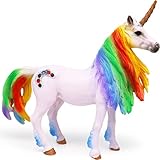 Doyomtoy Einhorn Spielfigur Regenbogeneinhorn,Mythische Pegasus Einhorn...