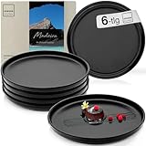 SÄNGER Madeira | Dessertteller 6 teilig, Steingut Teller Set 6 Personen,...