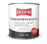 BALLISTOL 25351 Mehrzweckfett 1kg Eimer – Wasserbeständiges...