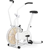 SportPlus Air Bike mit Luftwiderstand für Zuhause, Heimtrainer für HIIT,...
