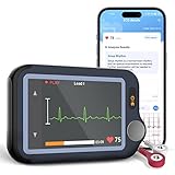 CheckMe EKG Gerät für Zuhause Deutsch, 30s/60s/5min Multi-Messung...