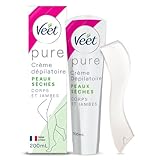 VEET Pure Enthaarungscreme für Körper & Beine – trockene Haut – ohne...