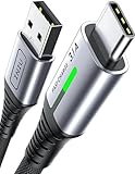 INIU USB C Kabel 2m, Typ C 3,1A Handy Ladekabel USB auf USB C...