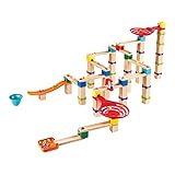 Hape Murmelbahn, Konstruktionsspielzeug aus FSC Holz, Kugelbahn ab 3...