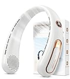 Nackenventilator, 3 Stufen Leise und Leistungsstark Bladeless...