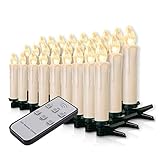 Forever Speed 20-60er Weinachten LED Kerzen Weihnachtsbeleuchtung...