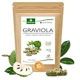 MoriVeda - Graviola Kapseln I 120 Kapseln I Vegan I Frucht Extrakt I...